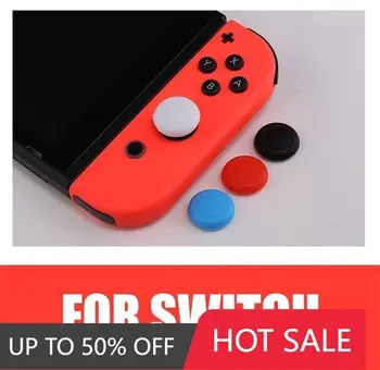 6шт силиконовых колпачков для джойстика для Nintendo Switch