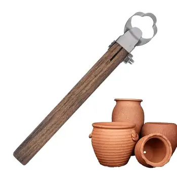 Инструменты Для лепки из керамической глины с регулируемой толстой ручкой для чашек 4.9*0.78*0.39 дюймовая Кружка, Посуда, Ваза, Ручки для глины, Резаки для глины
