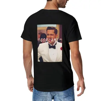 Новая футболка Inglourious Basterdams 'Gorlami' с Брэдом Питтом, забавные футболки, милая одежда, футболка с аниме, мужская одежда