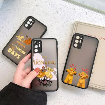 Disney The Lion King Simba Матовый Чехол для Samsung Galaxy M62 M53 M52 M51 M33 M32 M31 M30S M23 M20 M10 5G J8 J7 J6 J5 J4 5G Чехол