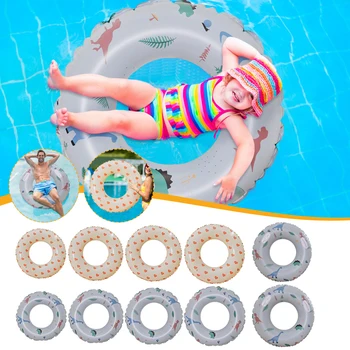 Детское утолщенное кольцо для плавания, удобные износостойкие мягкие Многоразовые гладкие игрушки для вечеринки у бассейна, игрушки для водных видов спорта, Спасательный круг