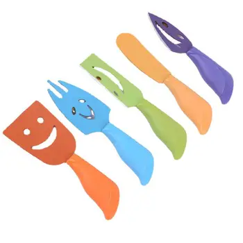 Красочный Сырный набор из 5 предметов С сырными рожками И ручками в форме сыра