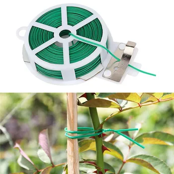 Многофункциональная закручивающаяся стяжка для растений, фиксированная веревочная привязка, веревочные стяжки для садовых цветов, крепление ремня для поддержки растений, Кабельные стяжки