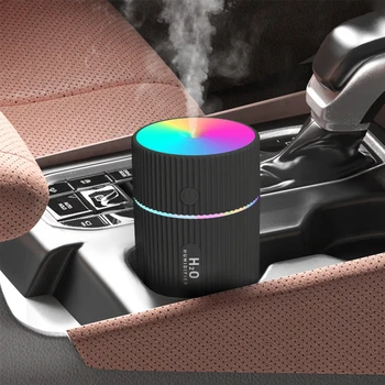 Автомобильный увлажнитель воздуха USB Ультразвуковой диффузор с ароматическими эфирными маслами Romantic Humidifier Mini Cool Mist Maker