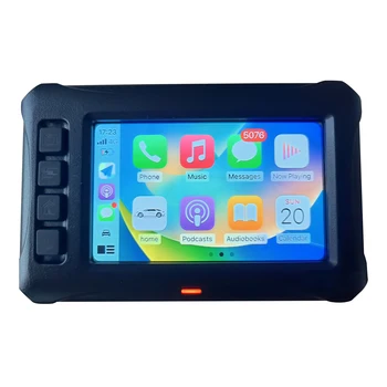 GPS Мотоцикл CarPlay IP67 Водонепроницаемый Поддержка специального навигатора для мотоциклов Подключение Bluetooth-гарнитуры с 3,5-дюймовым сенсорным экраном