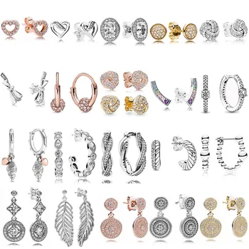Kenora Jewelry 2023 популярный женский браслет, серьги из стерлингового серебра 925 пробы, подходящие для Pandora, ожерелье из бисера своими руками, подарочные украшения