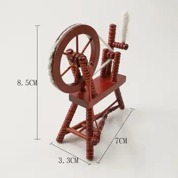 Миниатюрное украшение на колесиках для ролевых игр для игрушек Playhouse