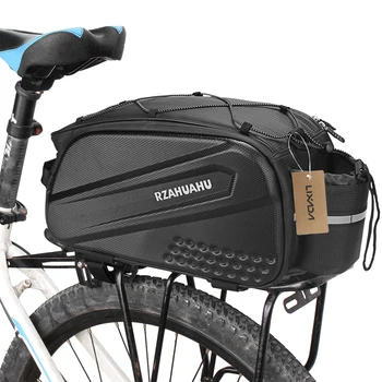 Lixada 10L Многофункциональная велосипедная сумка на заднее сиденье, водонепроницаемая велосипедная стойка, багажник, грузовая сумка, сумка для багажа, сумка через плечо