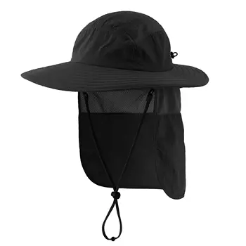 Мужская солнцезащитная кепка UPF 50 +, широкополая рыболовная шляпа с клапаном на шее