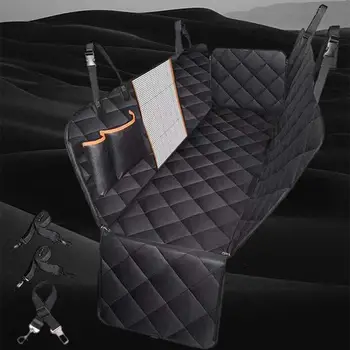 Идеальный водонепроницаемый автомобильный коврик для домашних животных на заднее сиденье - идеальный коврик для собак в вашем автомобиле