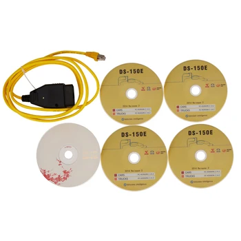 для E-SYS Icom для Bmw Enet Интерфейсный кабель Ethernet-Obd, кодирующий диагностический кабель серии F