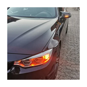 Автомобильный Светодиодный Динамический Индикатор Зеркала заднего Вида, Указателя поворота, Поворотника Для BMW F20 F21 F22 F30 E84 1 2 3 4 Серии