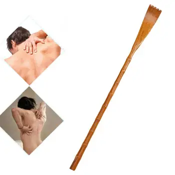 Длинный деревянный массажный ролик от зуда, Палочка для тела, Роликовый Скребок для спины, Бамбуковый Массажер, Скребок для спины, Массаж для тела, Товары для здоровья