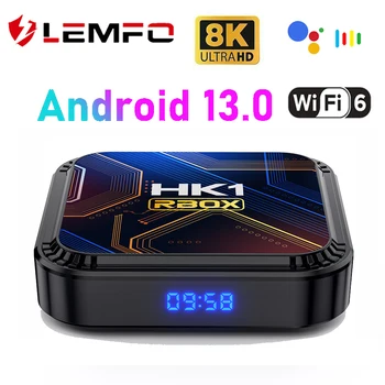 LEMFO HK1RBOX K8S Smart TV Box Android 13 RK3528 8K HDR10 WIFI6 Android TV Box 2023 Медиаплеер Телеприставка