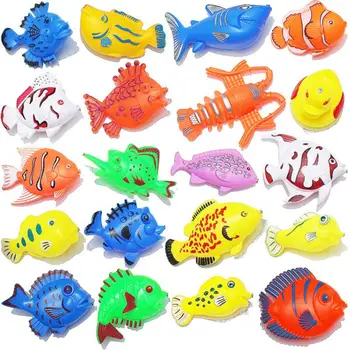 Пластиковые Маленькие поддельные рыбки, Ландшафтный дизайн аквариума с морскими тропическими рыбками, Имитирующий Поддельные Аквариумные украшения, Украшение аквариума