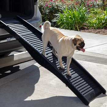 Открытый Автомобильный Подъемник Для Перемещения По Лестнице Ступени Собачьего Пандуса Складная Портативная Пластиковая Лестница Для Лазания Собак