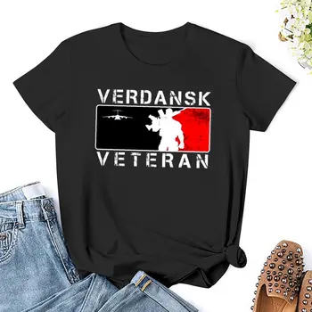 Футболки Verdansk Veteran Essential с круглым вырезом, классические для фитнеса, размер Eur, винтажные