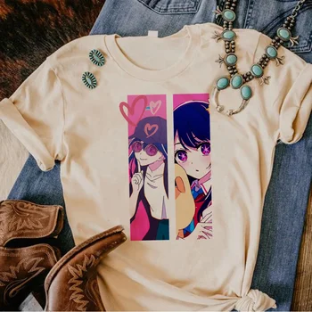 Женская футболка Oshi No Ko, уличная одежда, топ, женская графическая уличная одежда, забавная одежда