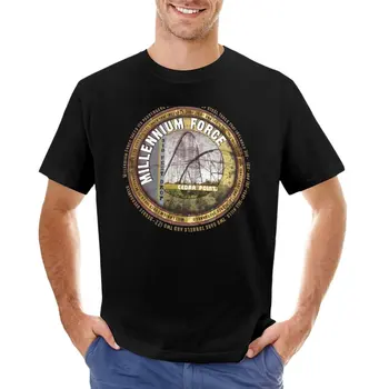 Футболка Millennium Force Cedar Point, футболка с коротким рукавом, мужские футболки, быстросохнущая рубашка, облегающие футболки для мужчин