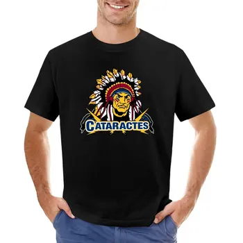 Футболка Shawinigan Cataractes, футболка с животным принтом для мальчиков, короткая футболка, футболки для мужчин