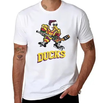 Футболка из джерси New Ducks, футболка на заказ, топы больших размеров, великолепная футболка, мужская футболка с рисунком