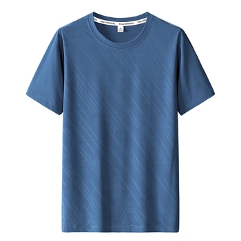 Быстросохнущая спортивная футболка для спортзала, модная футболка размера оверсайз 8XL, для бега, Черная, белая, 2023, Летние футболки с короткими рукавами, футболка