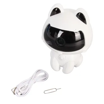 Беспроводная камера Wi-Fi, встроенный микрофон, двусторонняя голосовая камера безопасности в помещении, многофункциональная камера ночного видения 1080P HD для домашних животных