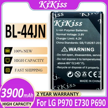 3900 мАч Батарея BL-44JN Для LG Optimus Black P970 E730 P690 P693 E510 E610 E612 E615 C660 MS84 Аккумулятор для Телефона + Номер отслеживания