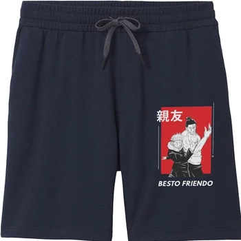 Мужские шорты Funny Besto Friendo Itadori И Todo Pose Jujutsu Kaisen cool for Men из хлопка cool for men с принтом cool New Arrival c