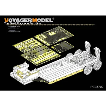 Voyager Модель PE35702 1/35 Второй мировой войны США M15 Разработка трейлера Базовая (для TAMIYA 35230)