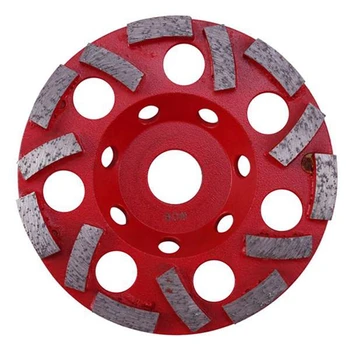 125-мм алмазный шлифовальный диск с двойным турбонаддувом, абразивный инструмент для бетона, шлифовальный круг, режущая чаша для шлифовального круга, Простая установка, простота в использовании