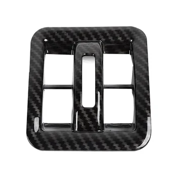 Накладка кнопки включения окна приборной панели для Wrangler JK 2011-2017 Аксессуары для интерьера из углеродного волокна ABS