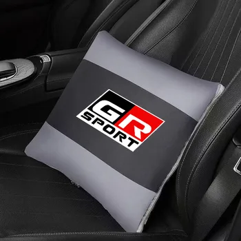 Хлопчатобумажная подушка-одеяло автомобильное складное для Toyota GR Sport Gazoo Racing Yaris 86 Corolla Hilux Supra C-HR Аксессуары