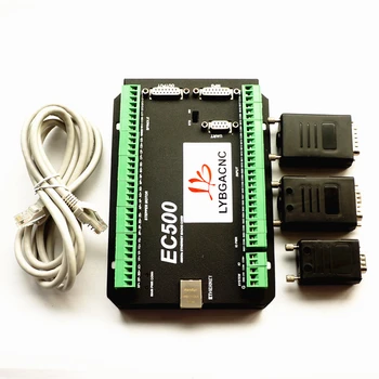 Mach3 Ethernet Control Card EC500 Фрезерный Станок с ЧПУ 3/4/5/6 Оси Motion Control Card Breakout Board 460 кГц Для DIY Фрезерного Станка