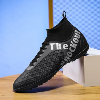 Высококачественная футбольная обувь для соревнований, тренировочная обувь Messi, нескользящие износостойкие футбольные бутсы Fustal, Chuteira Society