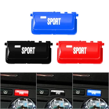 Кнопка спортивного режима автомобиля, заменяющая пластик для шасси BMW E 3 серии E46 M3 1998 1999 2000 2001 2002 2003 2004 Синий /красный /черный