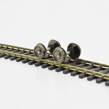 HO Масштаб 1:87 Модель железнодорожного поезда Колесо Металлические аксессуары для колес Игрушечная модель поезда Аксессуары