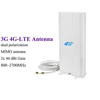 2 шт./лот 4G LTE антенна 800-2700 МГц MIMO WiFi Мобильная Панельная Антенна SMA TS9 CRC9 Для 3G 4G Усилитель Маршрутизатор Модем кабель длиной 2 м