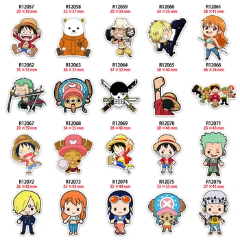 Японский мультфильм Аниме One Piece Designs из плоской смолы для сережек 