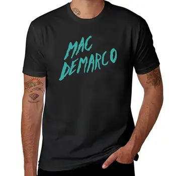 Новая футболка с логотипом Mac DeMarco, футболки оверсайз, летняя одежда, мужская футболка