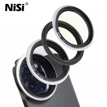 Телефон NiSi IP-A ND1-5 Black Mist Allure-Полосчатый Фильтр для iPhone 14 10 11 12 13 Мобильный Телефон Filmmaker Cinema Landscape Kit