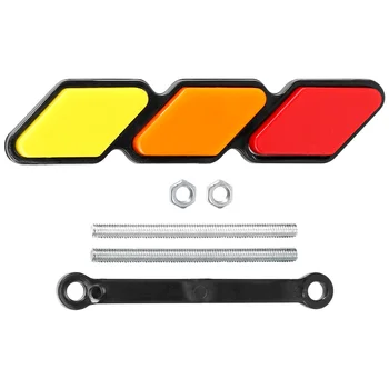 Трехцветный значок на решетке радиатора, эмблема для Toyota Tacoma 4Runner Highlander RAV4
