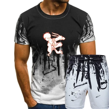 Новая мужская модная высококачественная футболка с коротким рукавом и принтом пентаграммы, оккультной футболки с сатаной