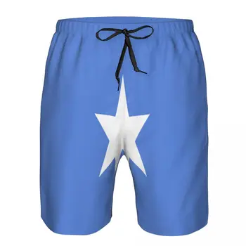 Мужские пляжные короткие шорты для плавания с флагом Сомали для серфинга Maillot De Bain Спортивные мужские пляжные шорты Купальники