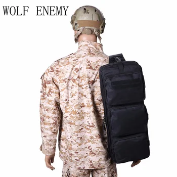 МР5 тактический рюкзак открытый CS страйкбол охотничья винтовка пистолет сумка 60см одном Оксфорд наплечная сумка 