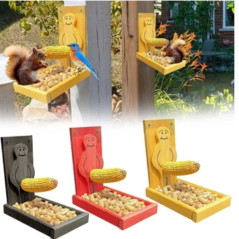 Набор контейнеров для раздачи пищевых семян Squirrels, большой лоток для семян