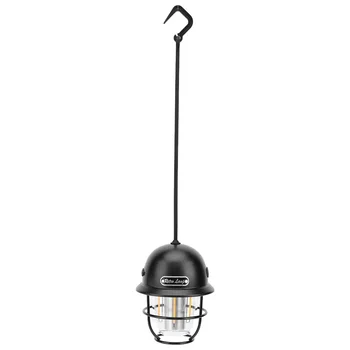 Светодиодная портативная лампа Type-C Для зарядки наружного кемпинга IPX4, Водонепроницаемая Ретро кемпинговая лампа, подвесной рассеянный свет для рыбалки, барбекю
