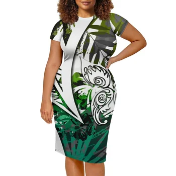 Татуировка с тотемом полинезийского племени Самоа, принты Самоа, сексуальное платье, женские весенне-осенние модные короткие юбки для пляжных вечеринок с высокой талией